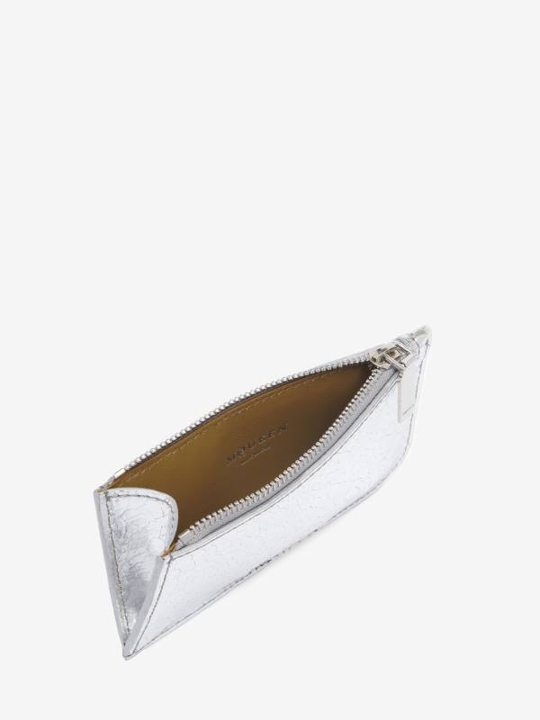 ALEXANDER MCQUEEN - McQueen Sling Zip Card Holder - Item 8135461VTAB1402